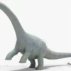 Brontosaurus 3D Model Rigged Basemesh 3D Model Creature Guard 42