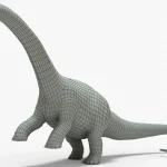 Brontosaurus 3d model