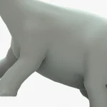 Brontosaurus 3d model