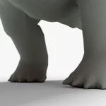 Brontosaurus 3d model
