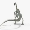 Brontosaurus 3D Model Rigged Skeleton 3D Model Creature Guard 29