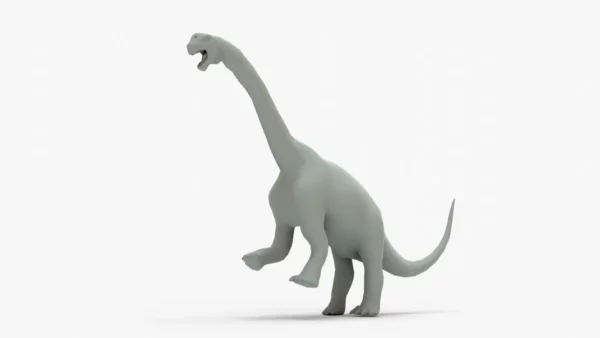 Camarasaurus 3D Model Rigged Basemesh 3D Model Creature Guard 12