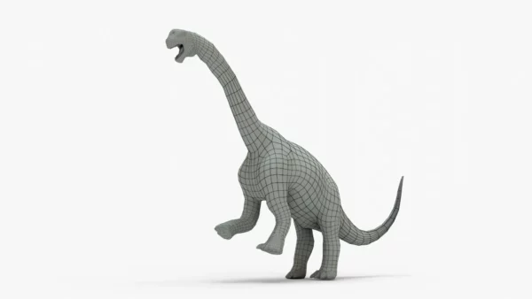 Camarasaurus 3D Model Rigged Basemesh 3D Model Creature Guard 13