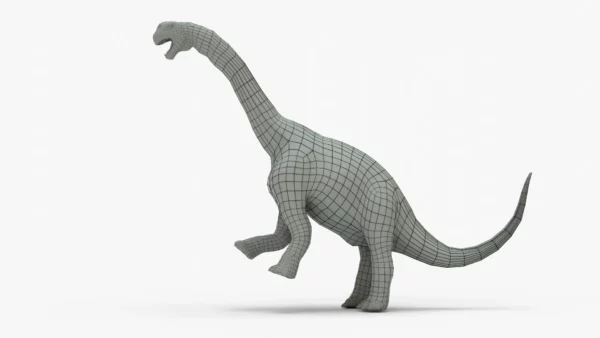 Camarasaurus 3D Model Rigged Basemesh 3D Model Creature Guard 15