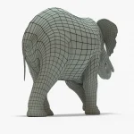 Elephant 3D Model