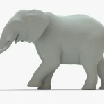 Elephant 3D Model