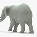 Elephant 3D Model