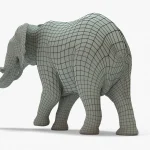 Elephant 3D Model