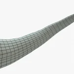 Giganotosaurus tail 3D Model