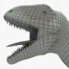 Giganotosaurus head 3D Model