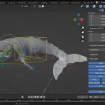 Gray Whale 3D Model