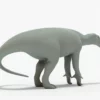 Iguanodon 3D Model Rigged Basemesh 3D Model Creature Guard 36