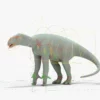 Iguanodon 3D Model Rigged Basemesh 3D Model Creature Guard 41