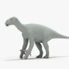 Iguanodon 3D Model Rigged Basemesh 3D Model Creature Guard 27