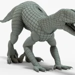 Indoraptor 3D Model