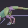 Indoraptor Block Out 3D Model FREE DOWNLOAD 3D Model Creature Guard 24