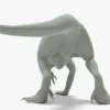 Indoraptor 3D Model Rigged Basemesh 3D Model Creature Guard 31