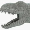 Indoraptor haed 3D Model