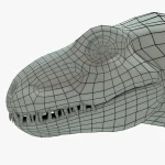 Indoraptor head 3D Model