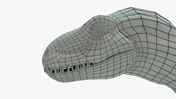 Indoraptor head 3D Model