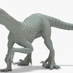 Indoraptor 3D Model