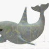 Killer Whale 3D Model Rigged Basemesh 3D Model Creature Guard 38