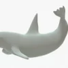 Killer Whale 3D Model Rigged Basemesh 3D Model Creature Guard 24