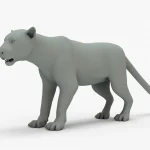 Leopard Rigged Basemesh(1)