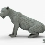 Leopard Rigged Basemesh(6)