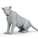 Leopard Rigged Basemesh(6)