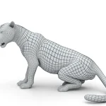 Leopard Rigged Basemesh(7)