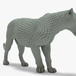 Lion 3D Model