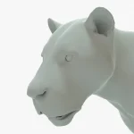 Lion 3D Model