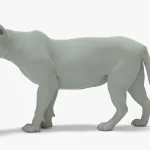 Lion 3D Model
