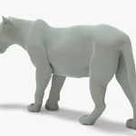Lion 3D Model
