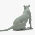 Lioness 3D Model