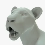 Lioness 3D Model