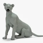 Lioness 3D Model