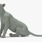 Lioness 3D Model