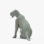 Lioness 3D Model