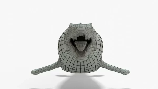 Mosasaurus 3D Model