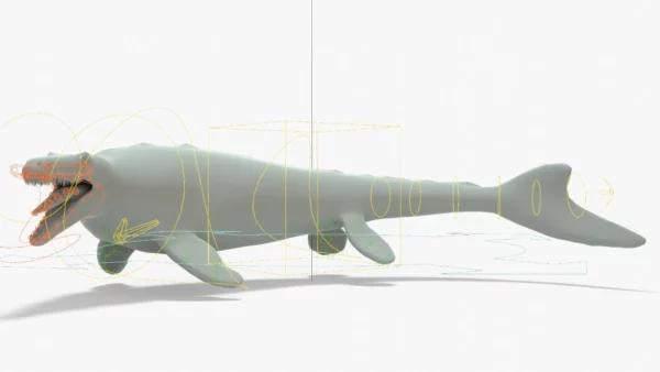 Mosasaurus 3D Model