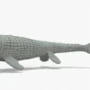 Mosasaurus Rigged Basemesh 3D Model 3D Model Creature Guard 25