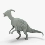 Parasaurolophus Rigged Basemesh
