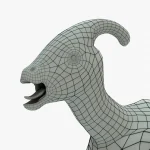 Parasaurolophus 3D Model