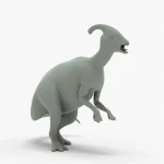 Parasaurolophus 3D Model
