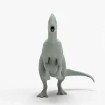 Parasaurolophus 3D Model