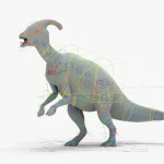 Parasaurolophus 3D Model