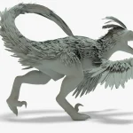 Pyroraptor 3D Model