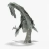 Pyroraptor 3D Model Rigged Basemesh 3D Model Creature Guard 37
